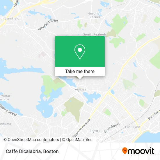 Caffe Dicalabria map