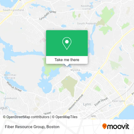 Mapa de Fiber Resource Group
