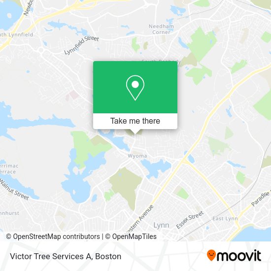 Victor Tree Services A map