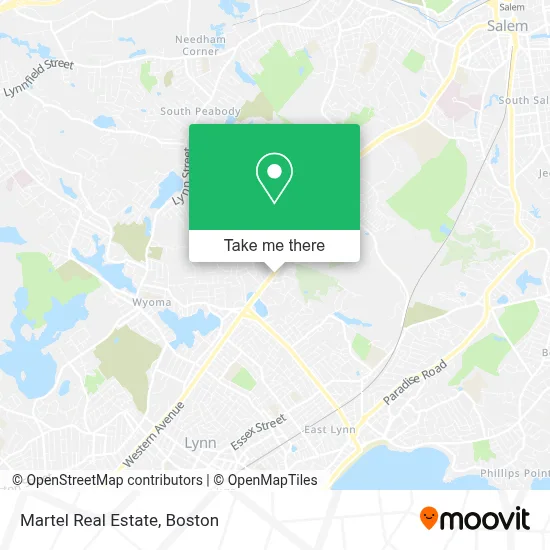 Martel Real Estate map