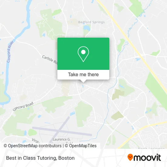 Mapa de Best in Class Tutoring