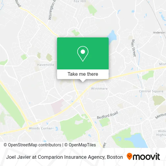 Joel Javier at Comparion Insurance Agency map