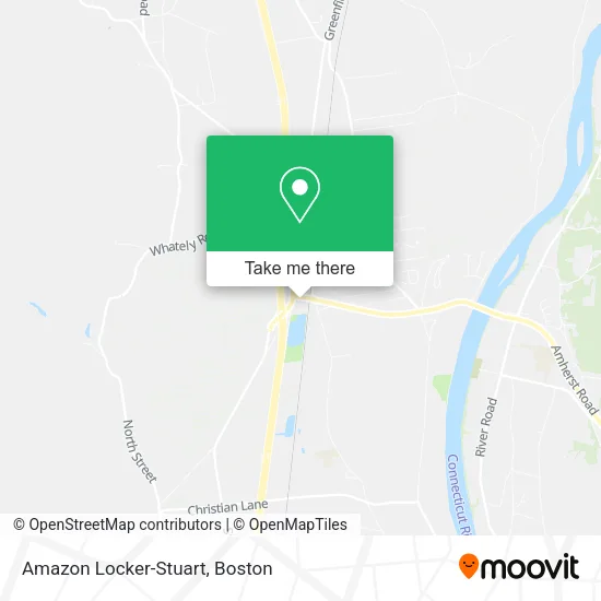Amazon Locker-Stuart map