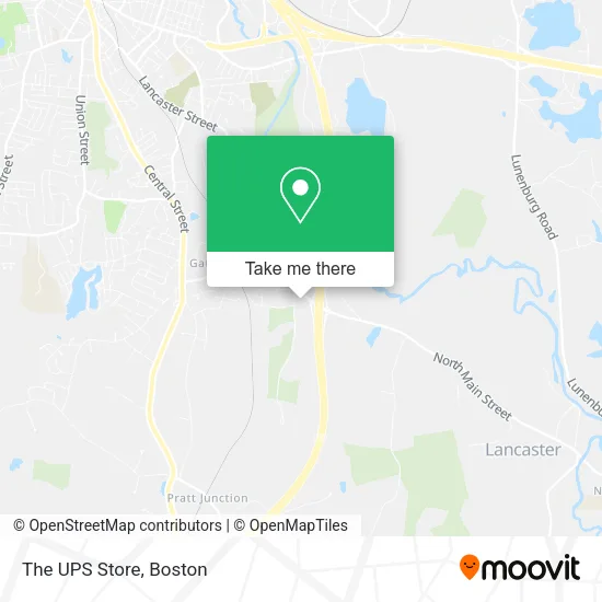 Mapa de The UPS Store