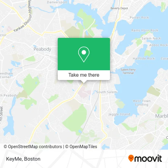 KeyMe map
