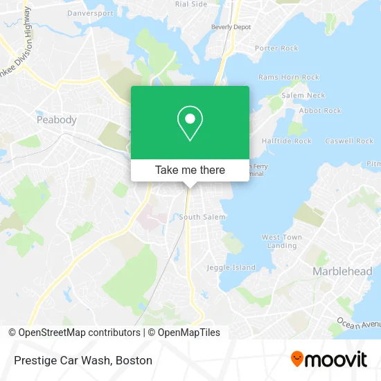 Prestige Car Wash map