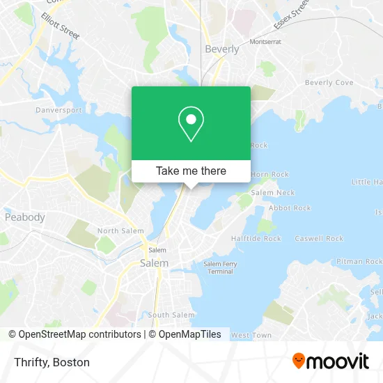 Thrifty map
