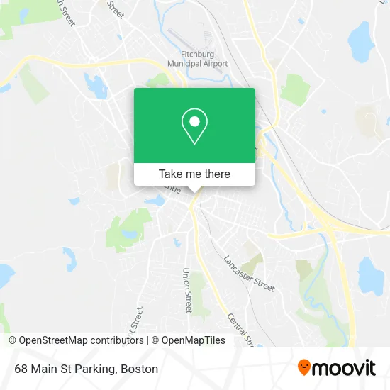 Mapa de 68 Main St Parking