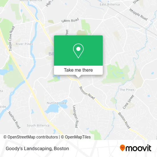 Goody's Landscaping map