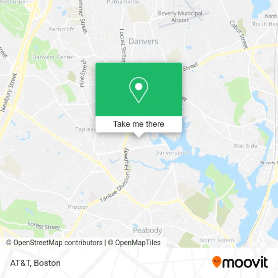 AT&T map