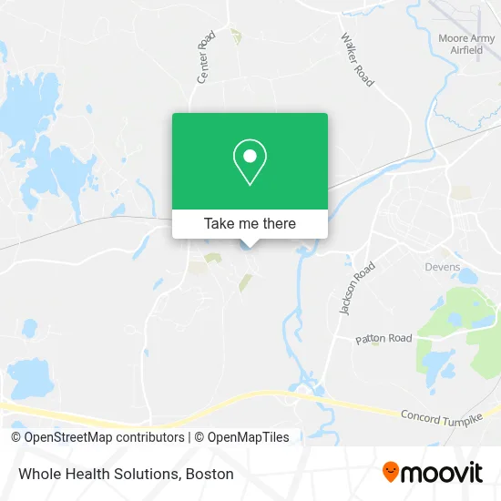 Whole Health Solutions map