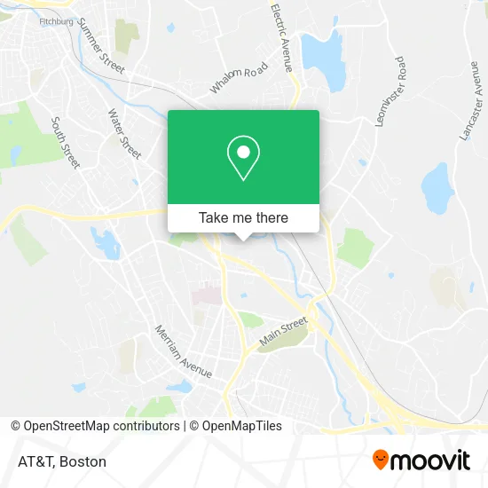 Mapa de AT&T