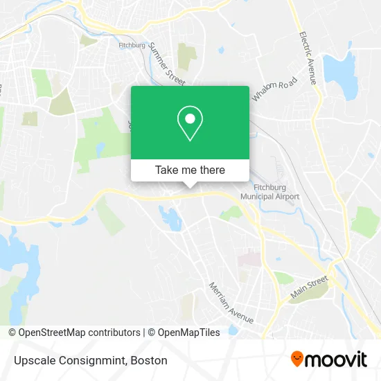 Upscale Consignmint map