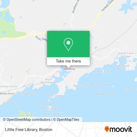 Little Free Library map