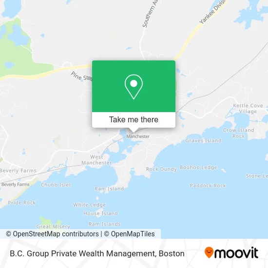 B.C. Group Private Wealth Management map