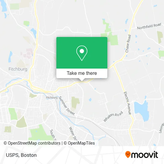 Mapa de USPS