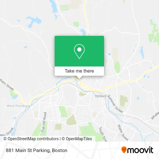 881 Main St Parking map
