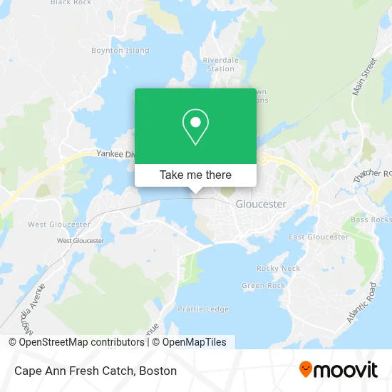 Cape Ann Fresh Catch map