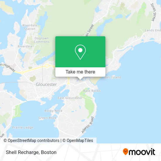 Shell Recharge map
