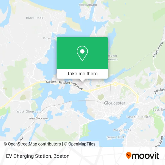 Mapa de EV Charging Station