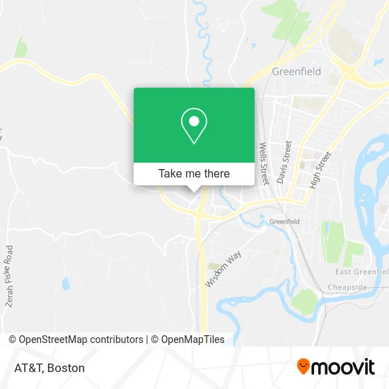 AT&T map