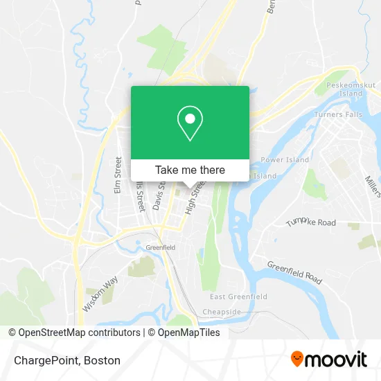 ChargePoint map