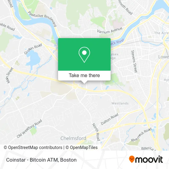 Coinstar - Bitcoin ATM map