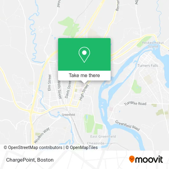 ChargePoint map