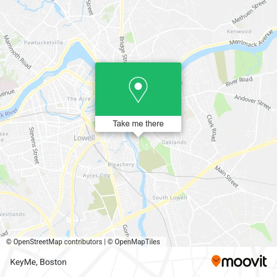 KeyMe map