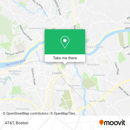 AT&T map