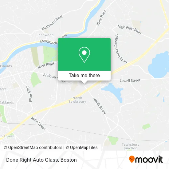 Done Right Auto Glass map