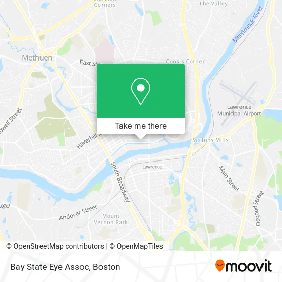 Mapa de Bay State Eye Assoc