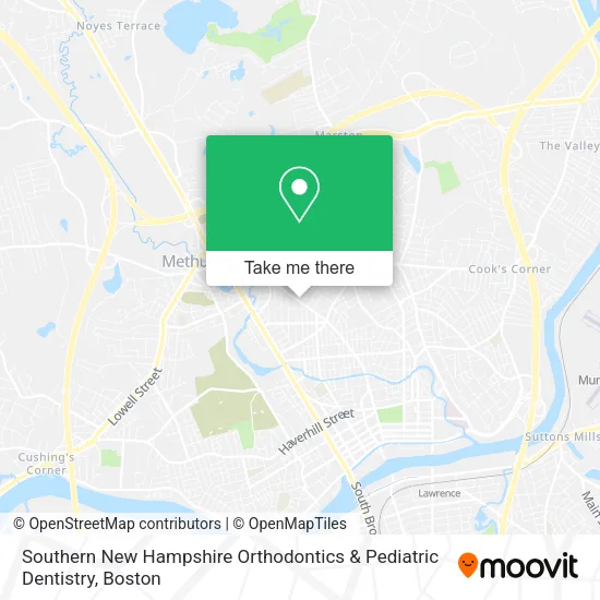 Southern New Hampshire Orthodontics & Pediatric Dentistry map