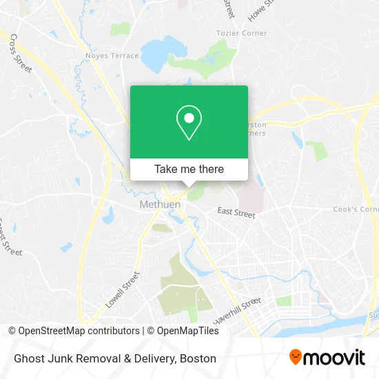 Ghost Junk Removal & Delivery map