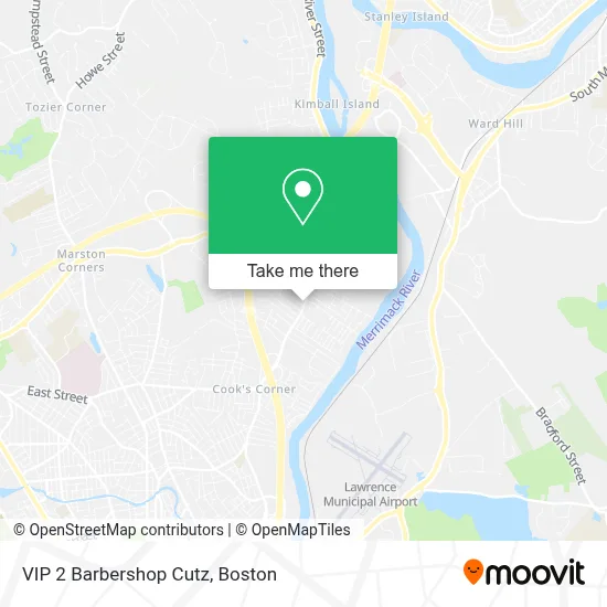 VIP 2 Barbershop Cutz map