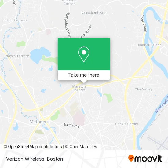 Verizon Wireless map