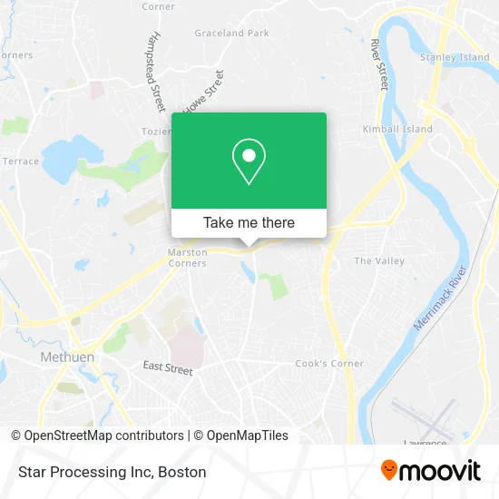 Star Processing Inc map