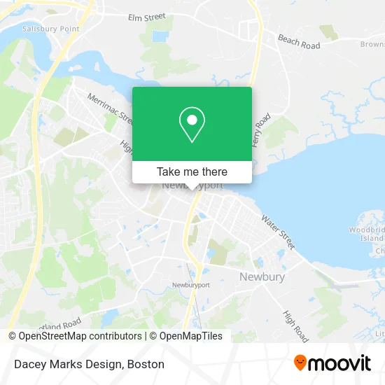 Mapa de Dacey Marks Design