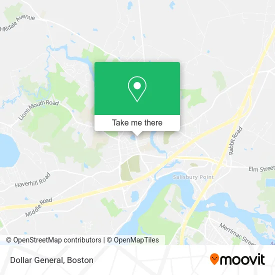 Mapa de Dollar General
