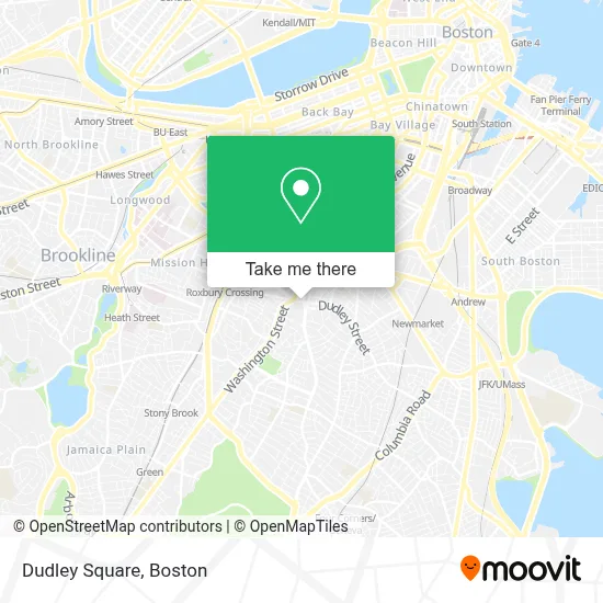 Dudley Square map