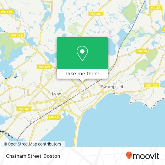 Chatham Street map