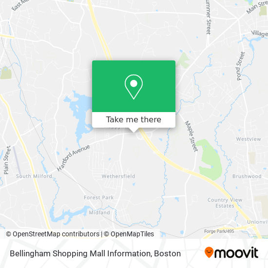 Mapa de Bellingham Shopping Mall Information