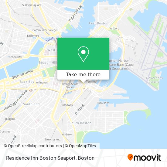 Residence Inn-Boston Seaport map