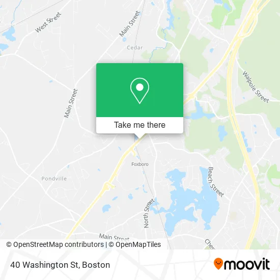 40 Washington St map