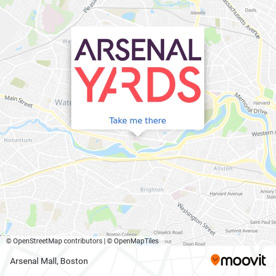 Arsenal Mall map