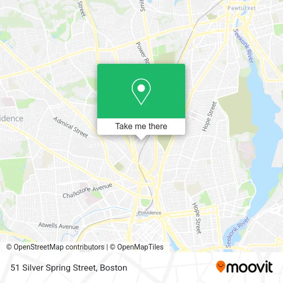 Mapa de 51 Silver Spring Street