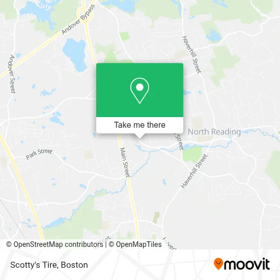 Scotty's Tire map