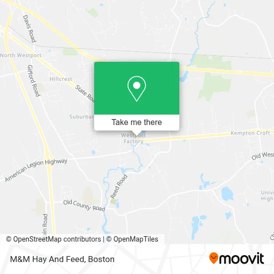M&M Hay And Feed map