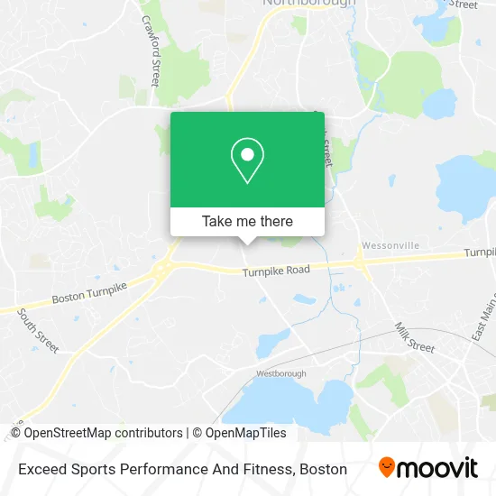 Exceed Sports Performance And Fitness map