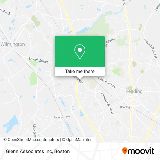 Glenn Associates Inc map